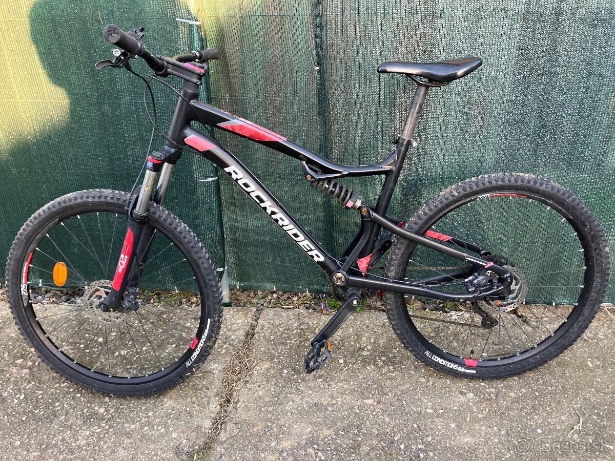Horský bicykel st 530 s 27,5" čierno-červený
