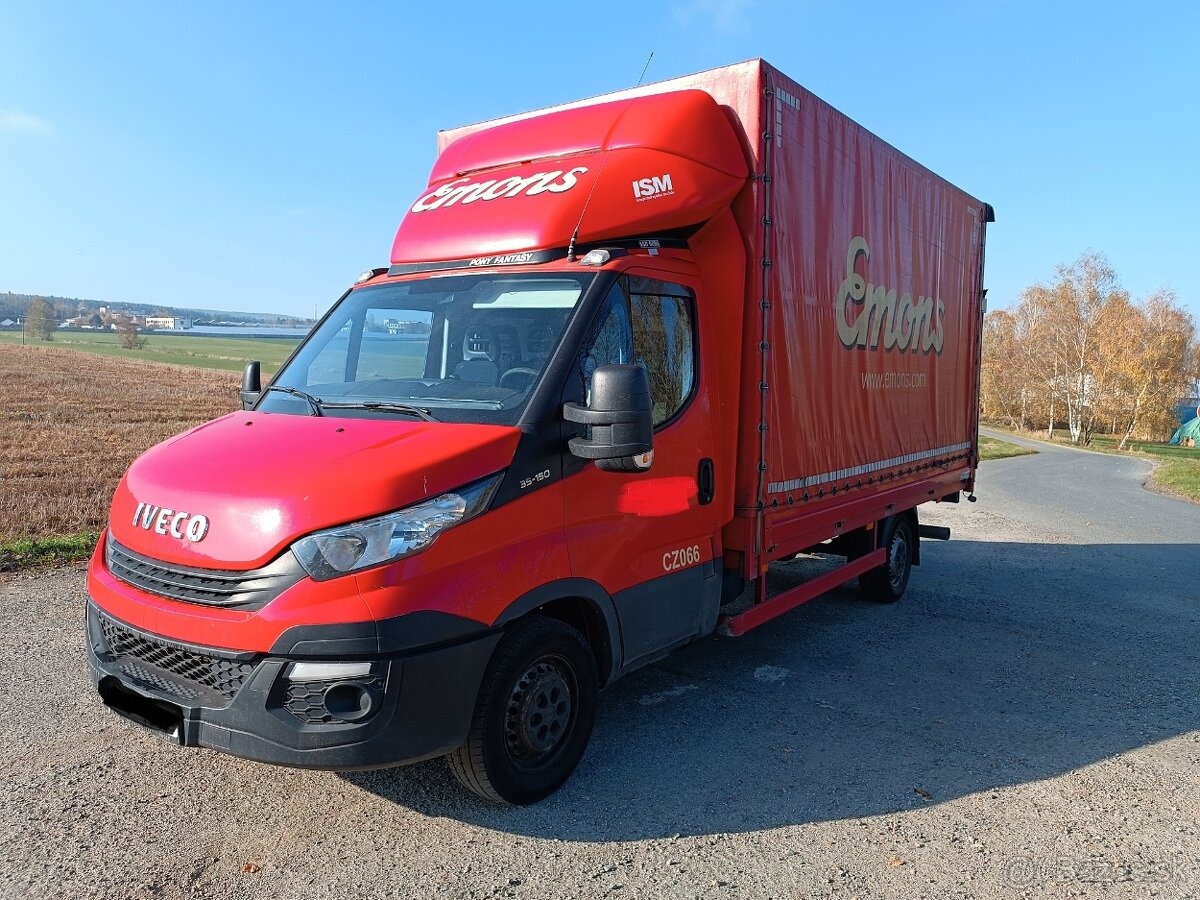 Iveco Daily 35S15 3,0 d Valník,plachta,čelo 2019 8EU pal