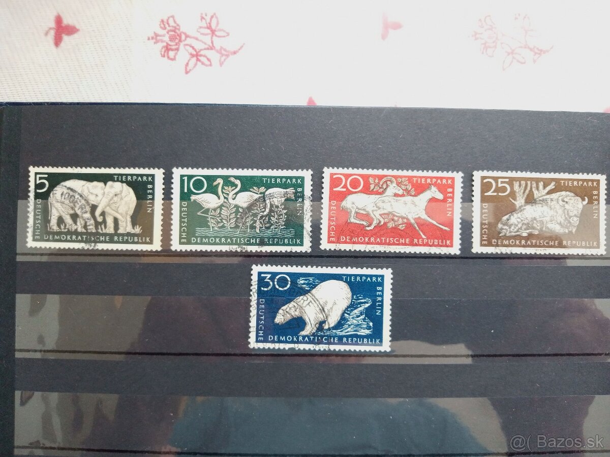 Poštové známky č.886 - DDR - fauna II