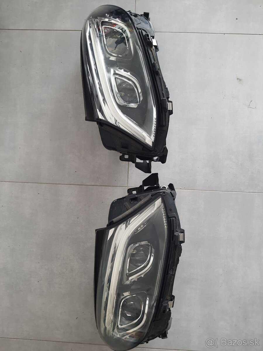Mercedes GLE W166 predne LED svetlá