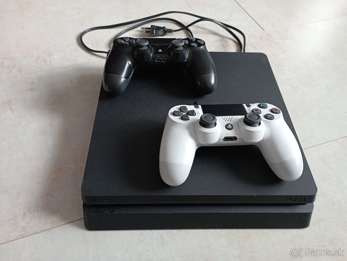 PS4+nový originál ovládač +hra Sniper elite 3