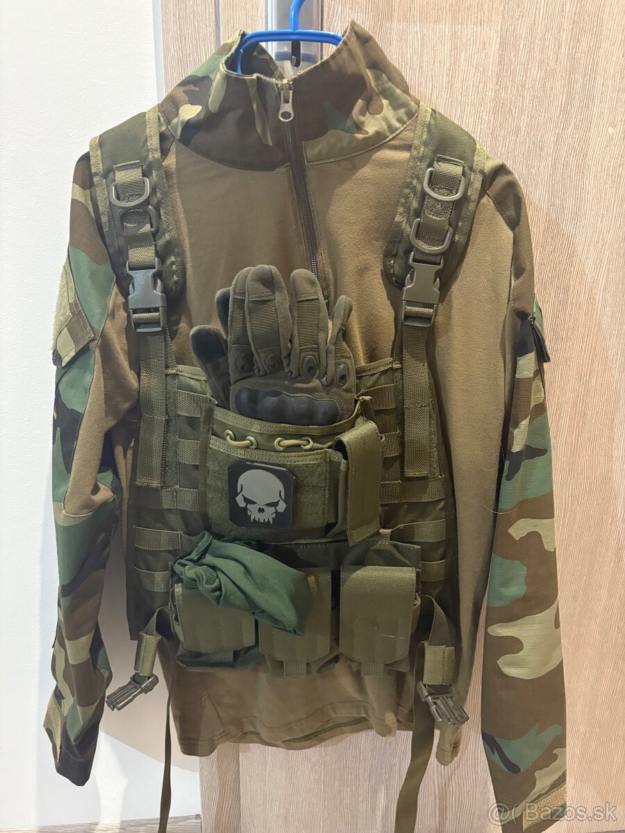 Airsoft výbava kostym taktical