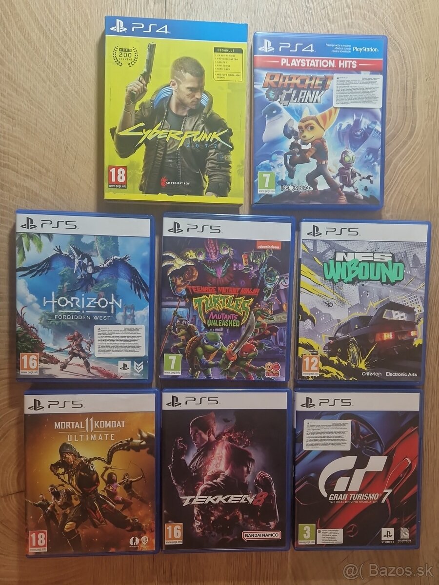 Hry na PS5 a PS4