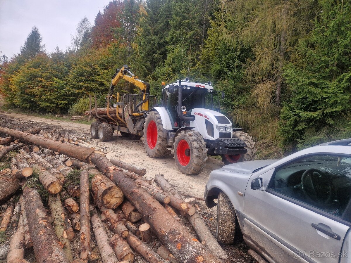 Zetor Forterra 140 16v plus 18t. Vyvozka