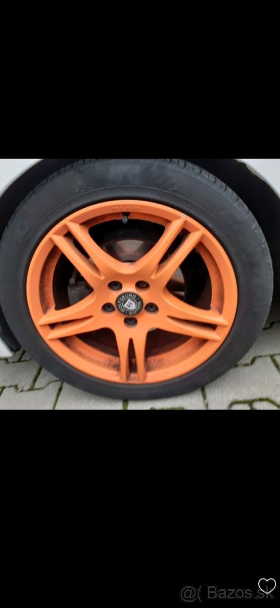 Predám hliníkové disky s letnými pneumatikami