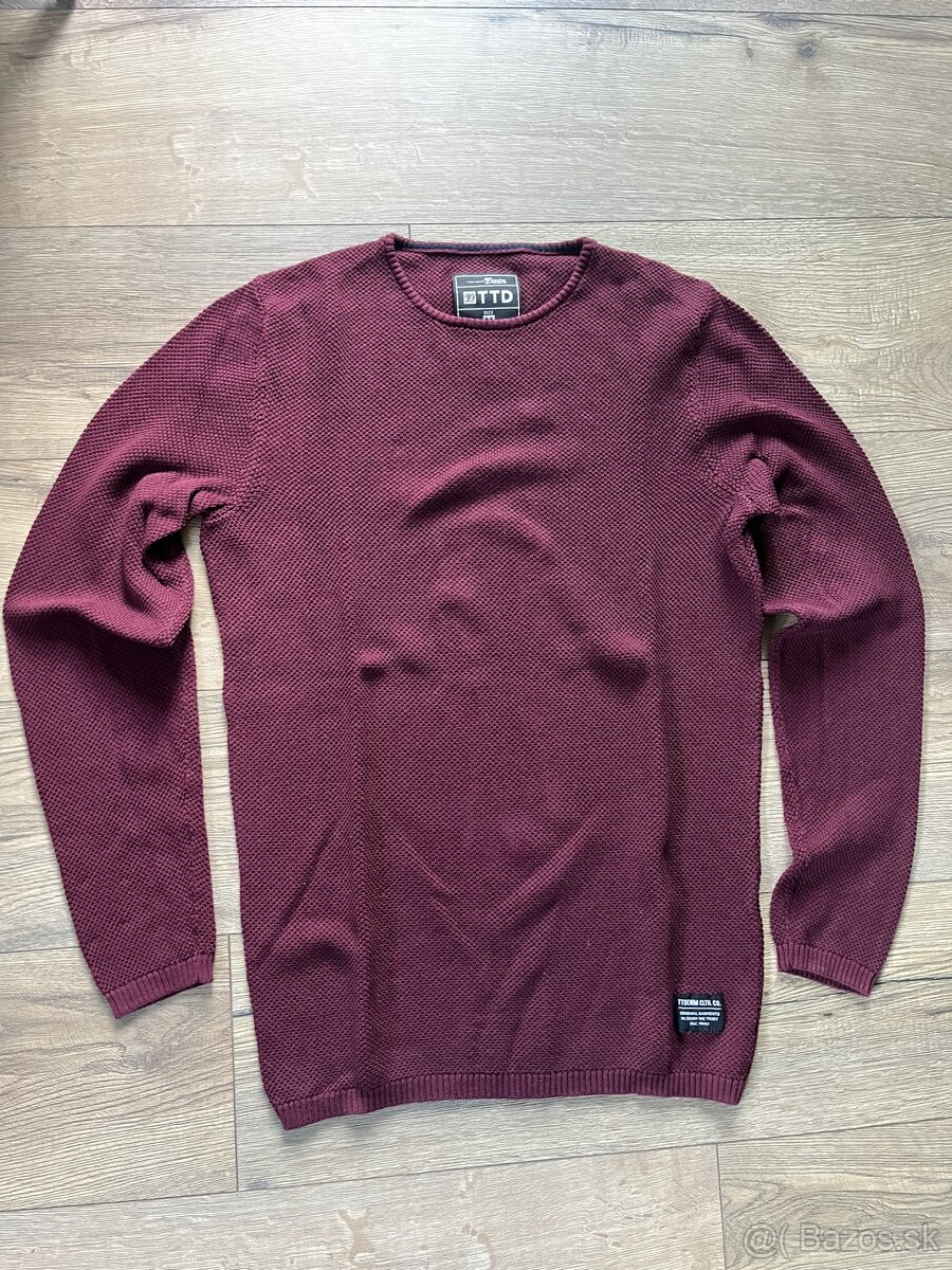 Pansky burgundy sveter original zn. Tom Tailor, vel. M