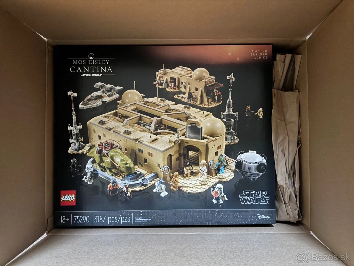 Nové lego Star Wars 75290 Kantýna Mos Eisley
