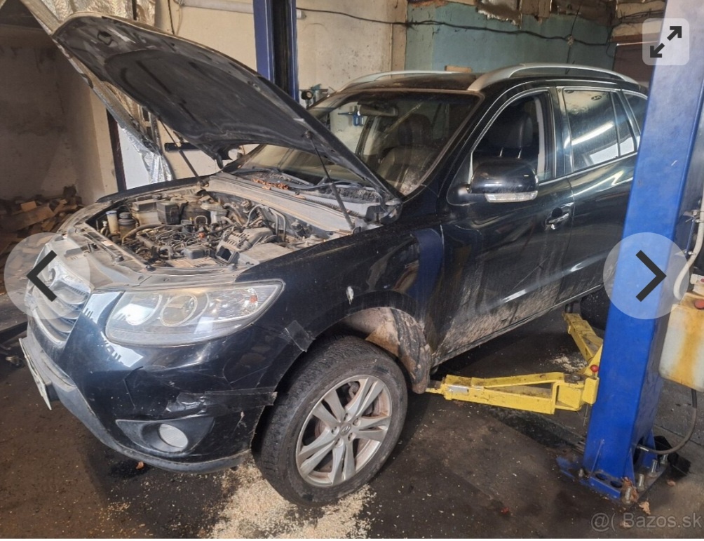 Rozpredám hyundai Santa fe 2.2crdi 145kw rv11
