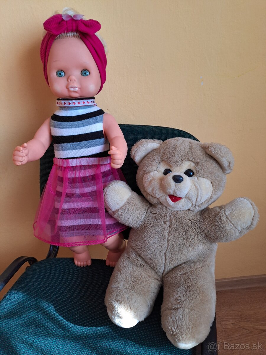 Bábika s medvedíkom