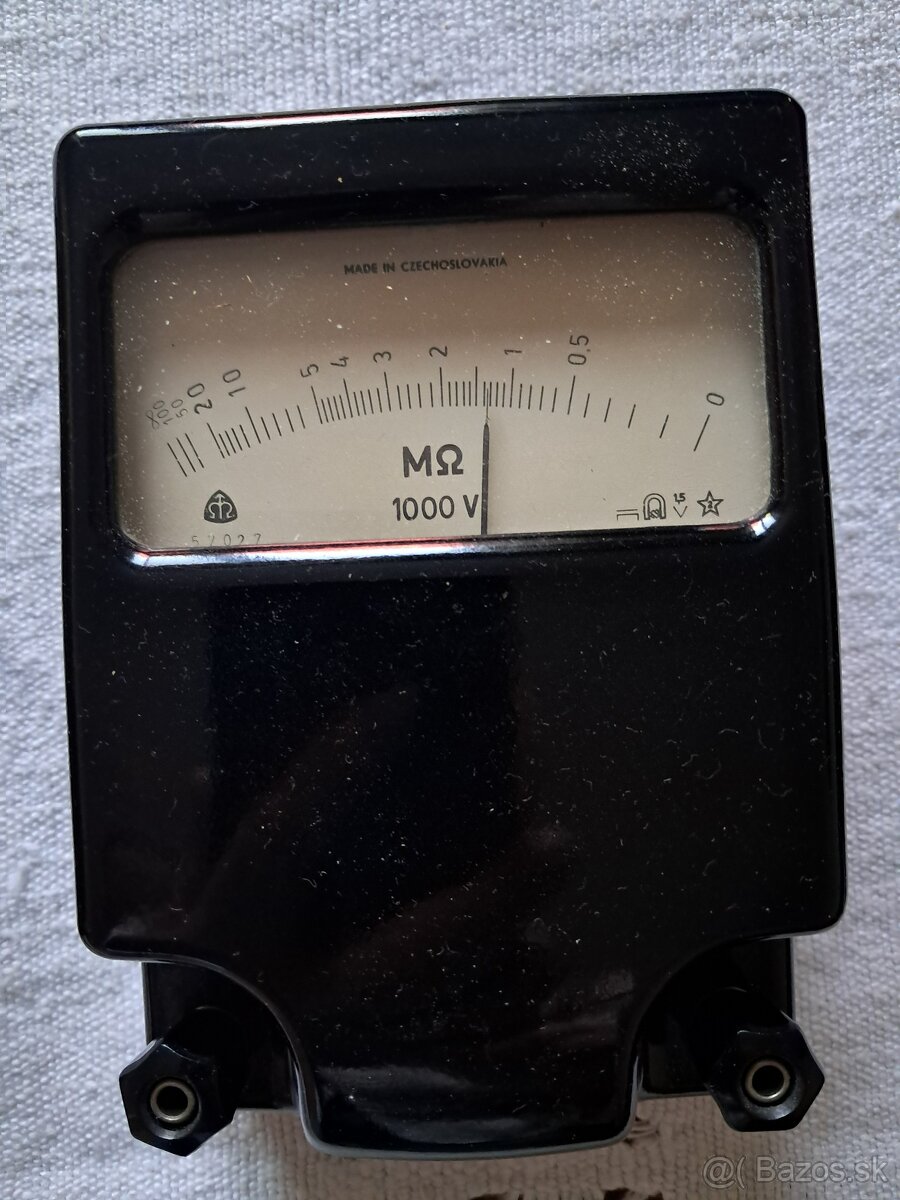 Vintage meracie prístroje