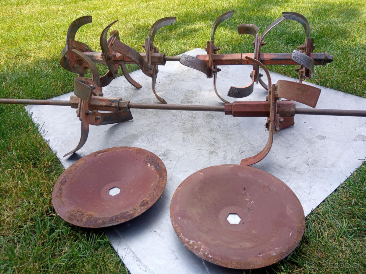 rotačné motyky, rotovátor