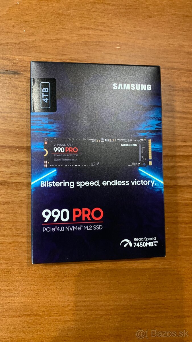 Samsung 990 Pro 4TB NVMe disk
