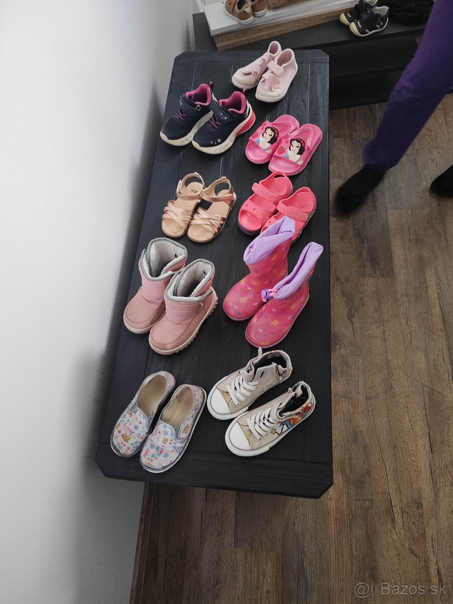Predám dievčenské a chlapčenské topánky