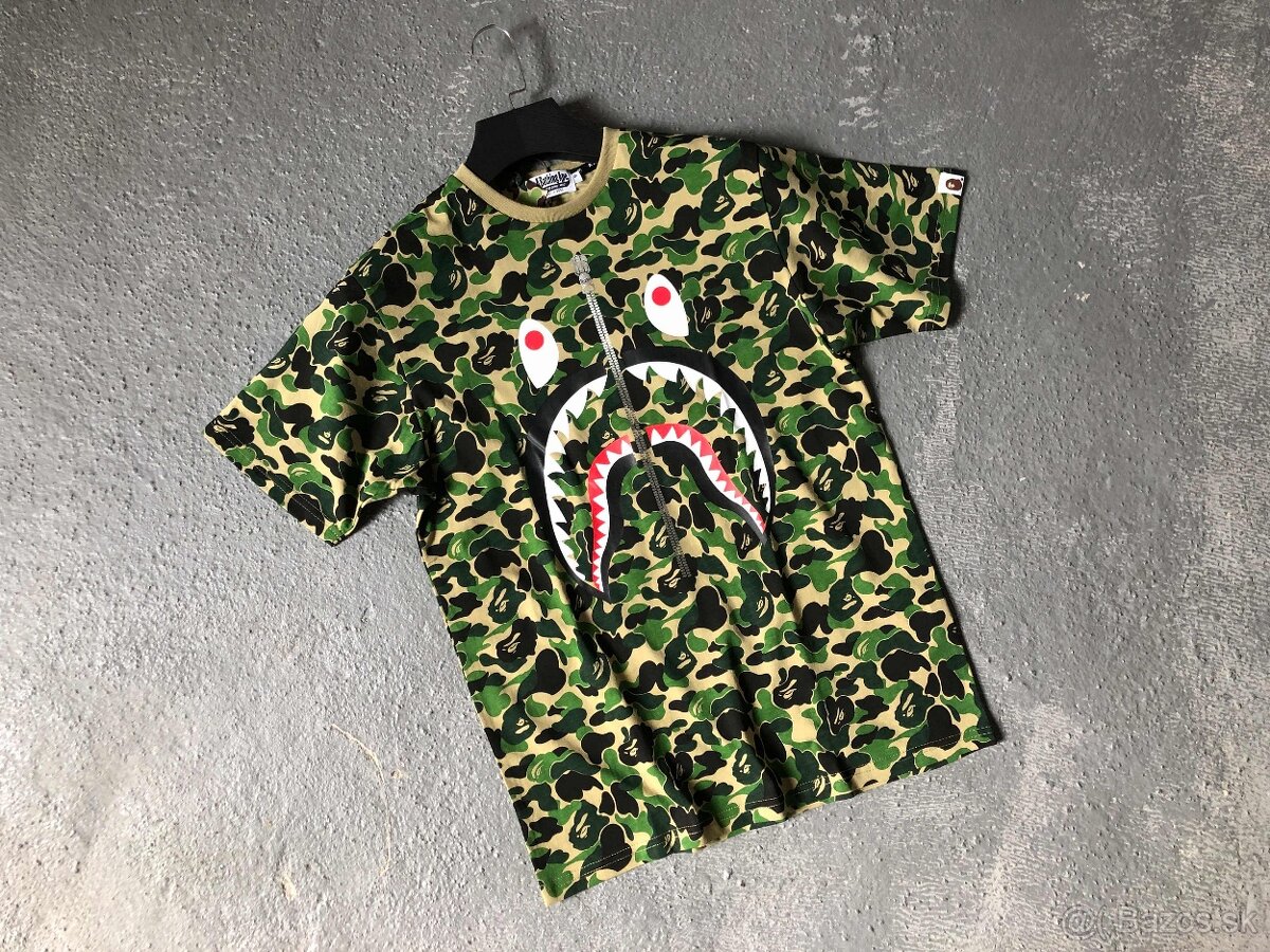Bape Tričko Zelené