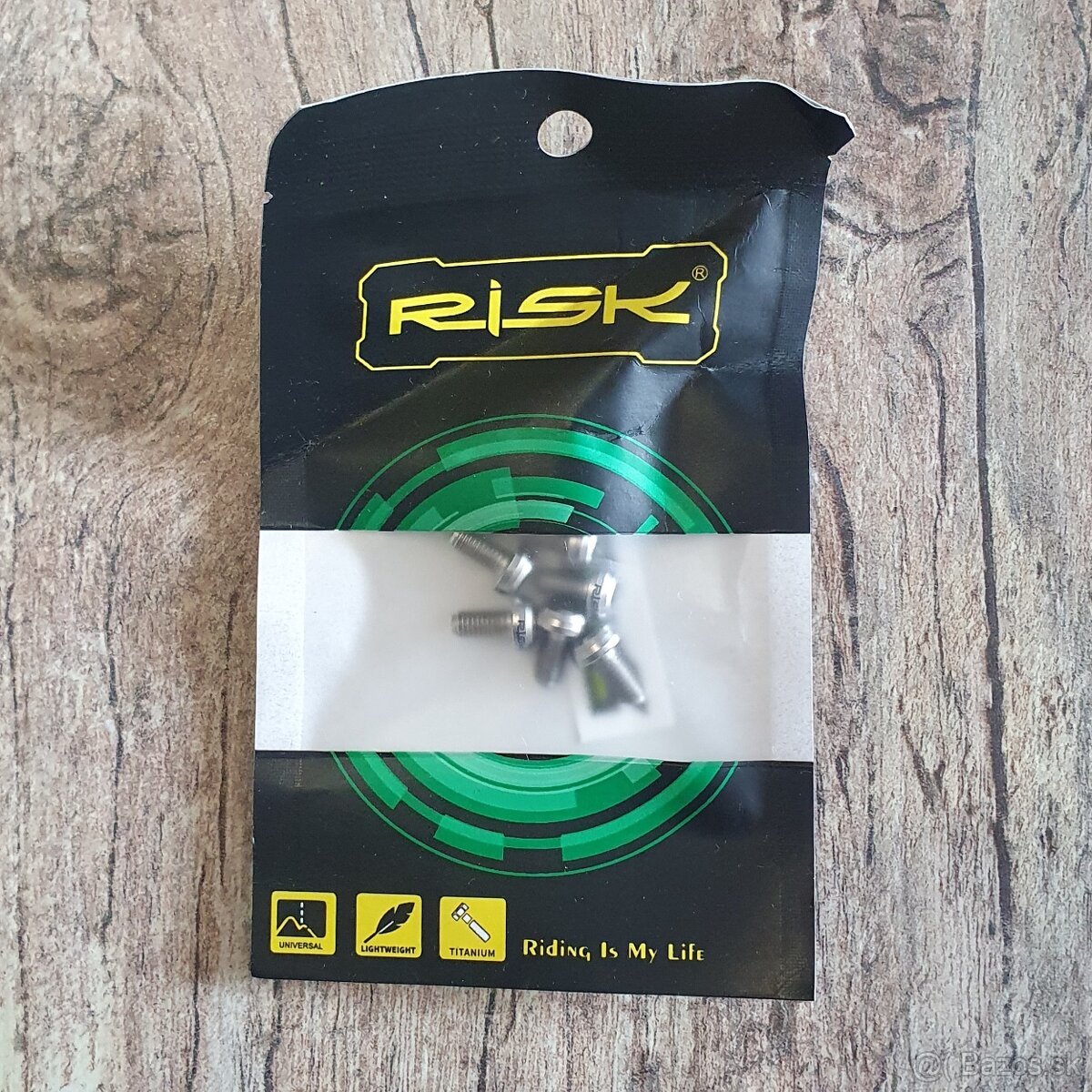 T25 Torx titánové skrutky k uchyteniu kotúča 12ks