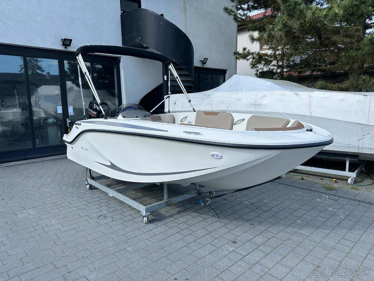 QUICKSILVER Activ 475 aXESS + MERCURY F 10 EFI EL záruka 5 l