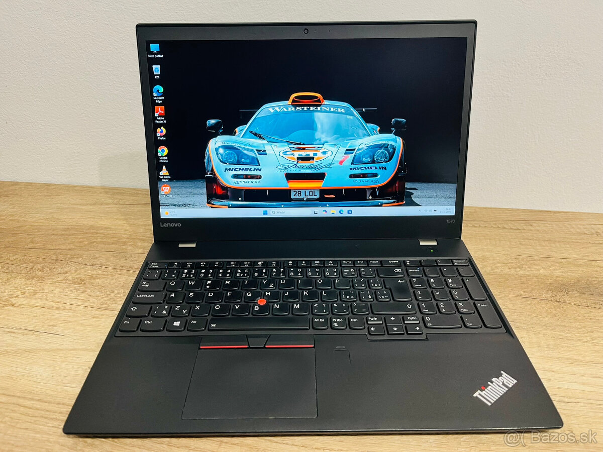 Predám Lenovo Thinkpad T570 16GB RAM/512GB SSD/W11 PRO