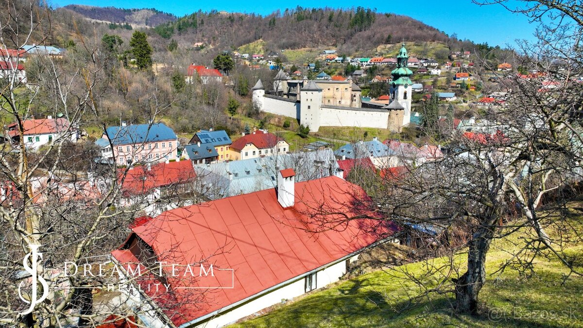 REZERVOVANÉ - Banícky dom v centre mesta Banská Štiavnica