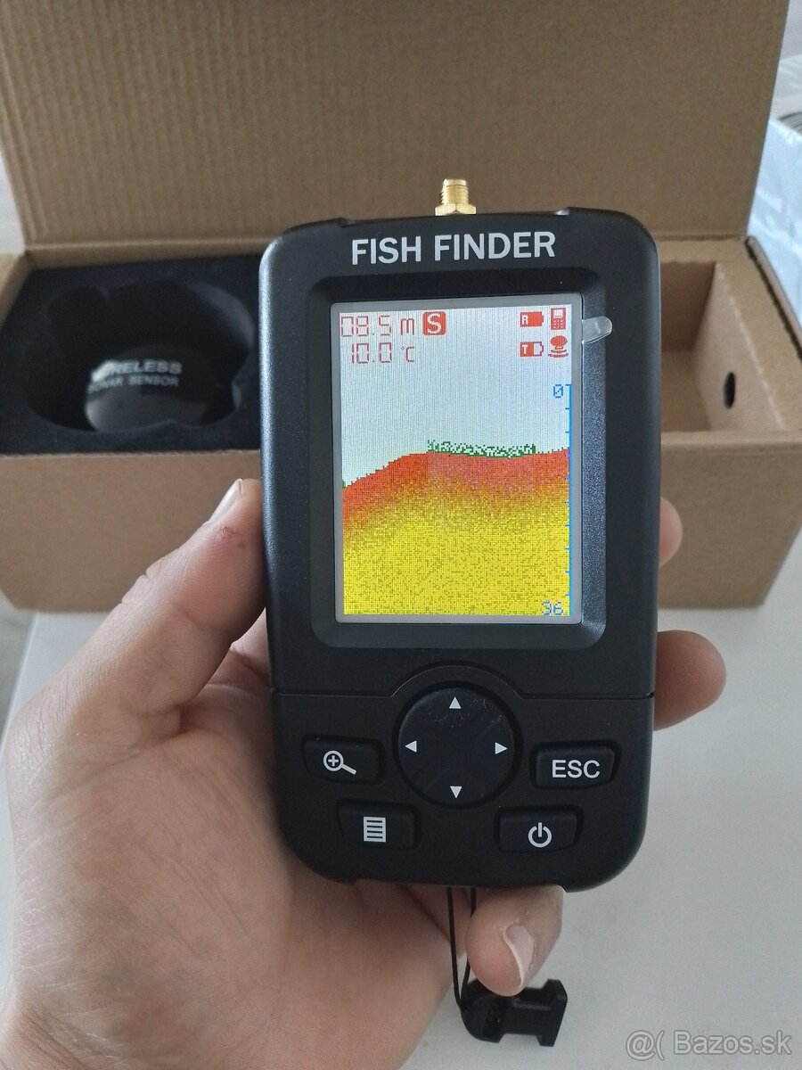 Nový sonar na ryby do 120m