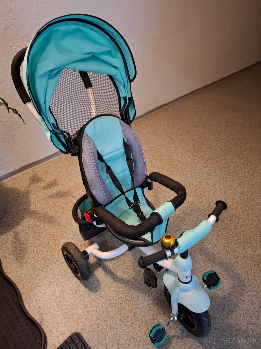Toyz WROOM detská trojkolka - tyrkysová