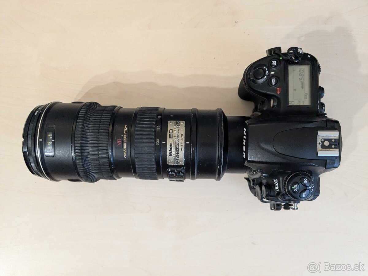 Nikon 70-200mm f/2.8 VR + Hoya filter