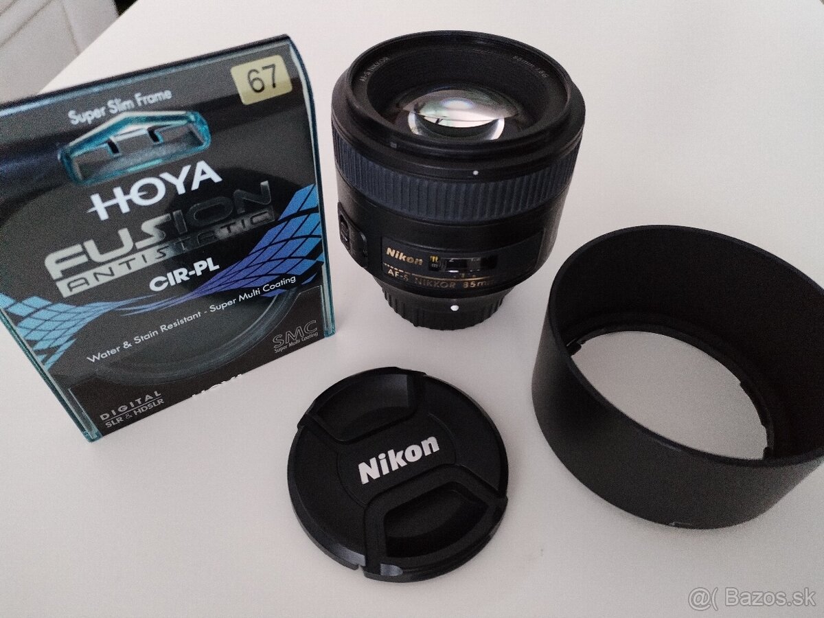 Objektív na portrétovú fotografiu.