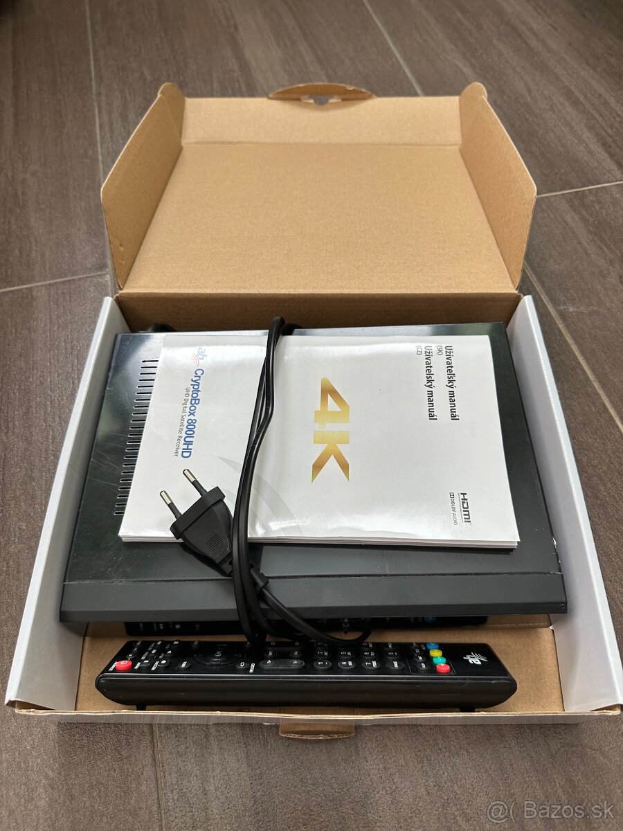 Digitálny satelitný prijímač AB Cryptobox 800UHD