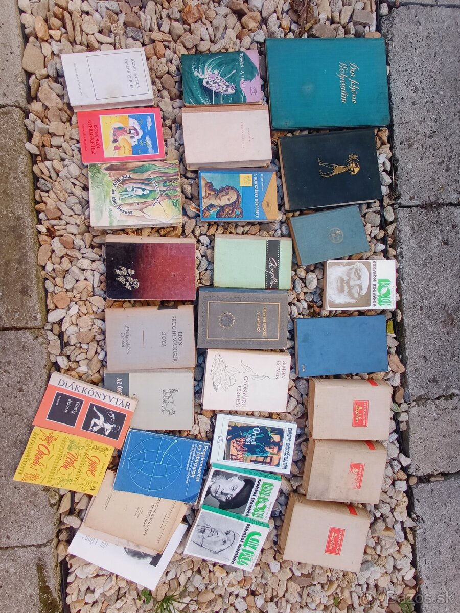 Zahraničná literatúra, maďarská literatúra, knižky