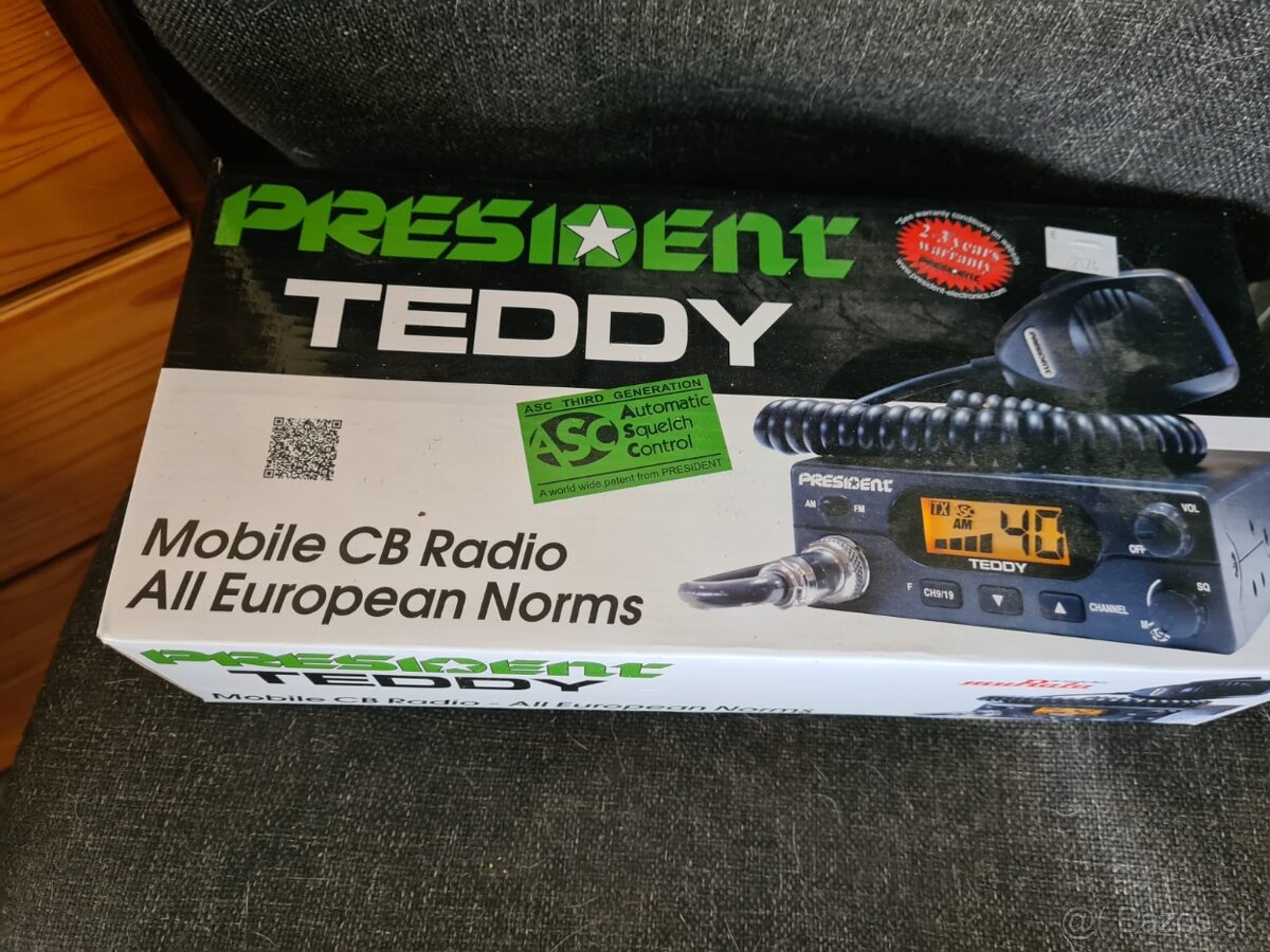 Predaj - Nová CB vysielačka President Teddy