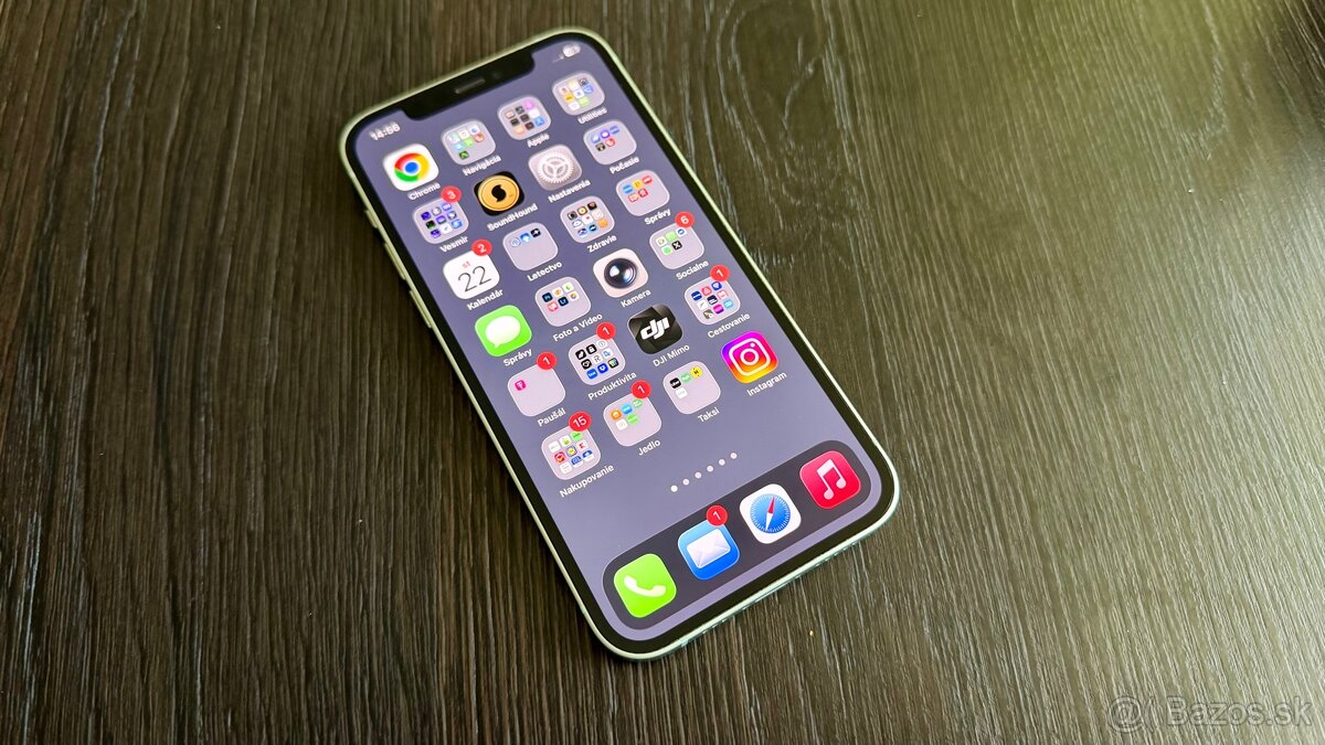 iPhone 12, 256 GB, Zelený