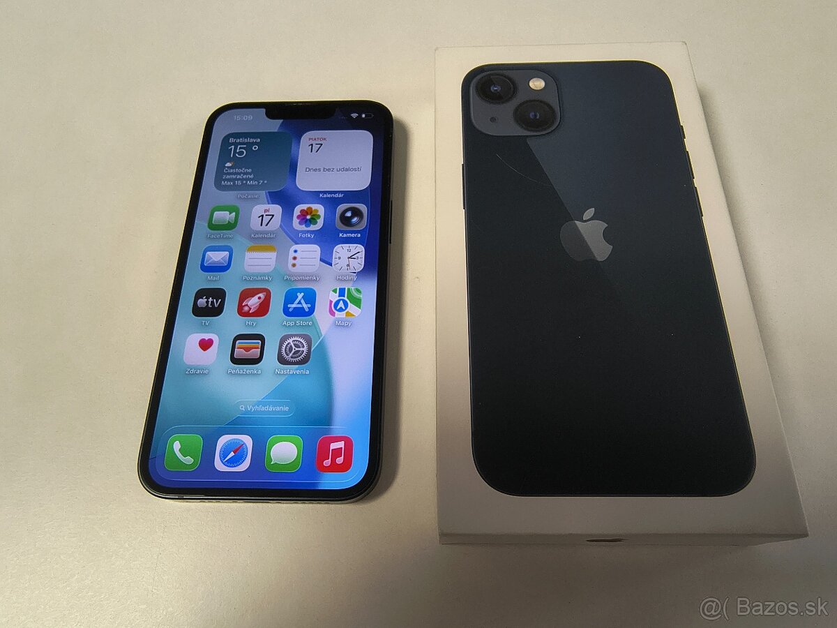 iPhone 13 pamäť 256GB