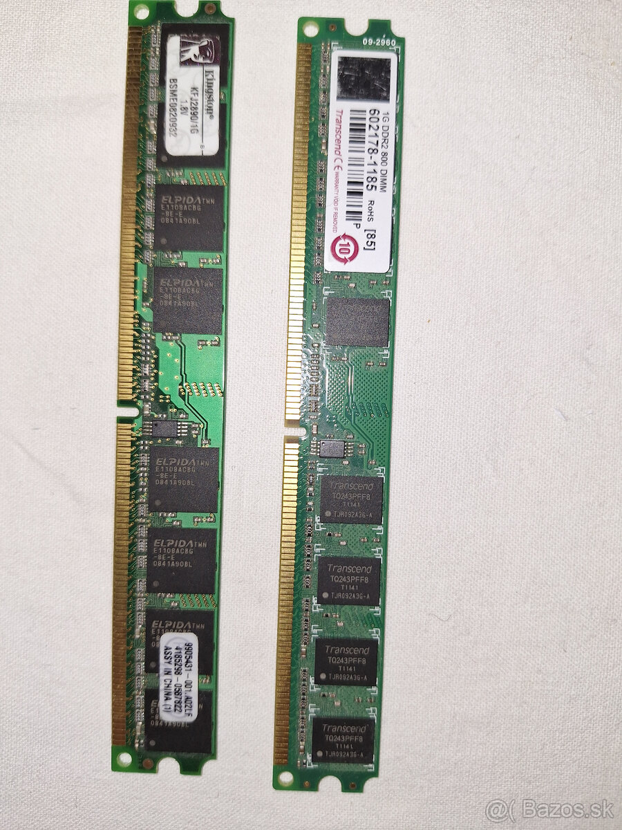 Pamäte 2GB, 1GB