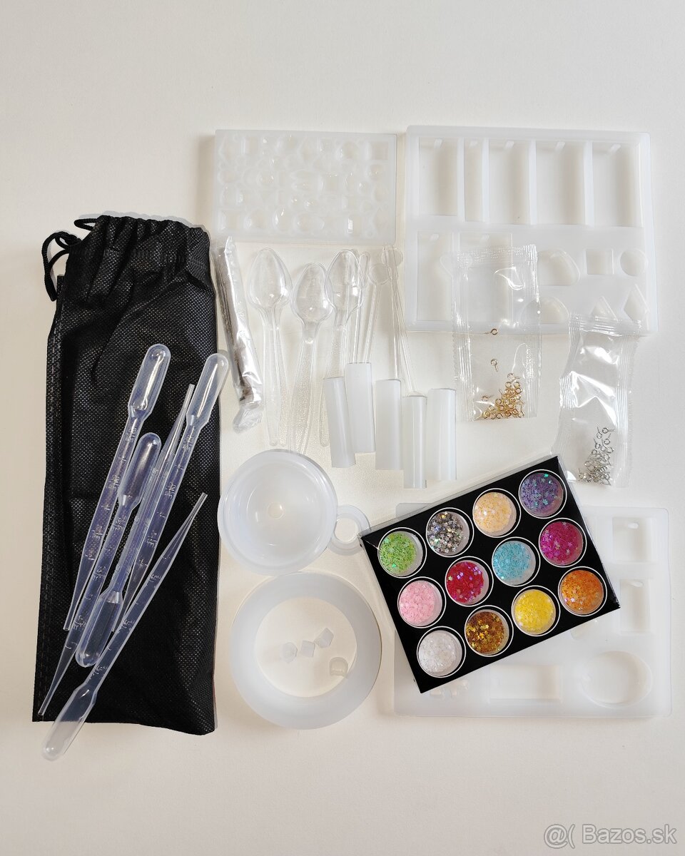 Sada na výrobu šperkov zo živice, nové, zabalené