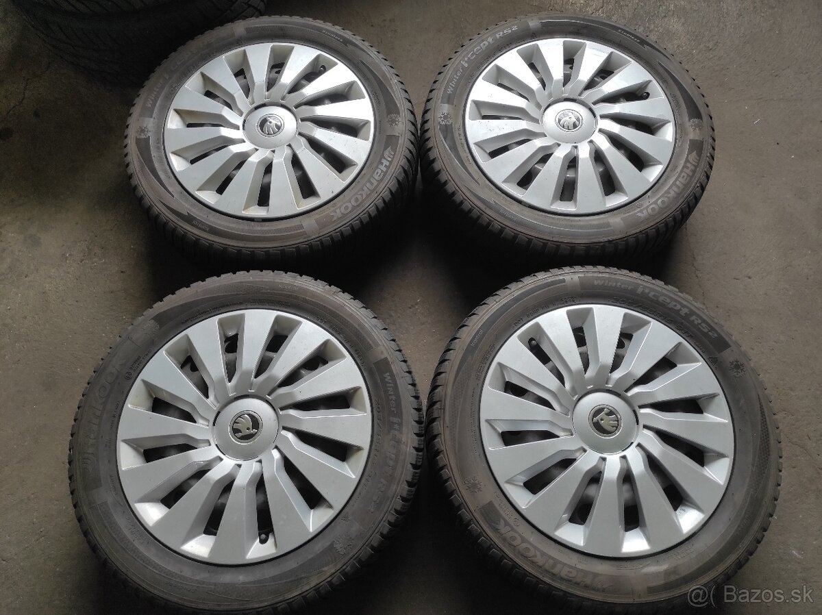 Zimná sada 16" 5x112 Škoda Octavia III 205/55 R16