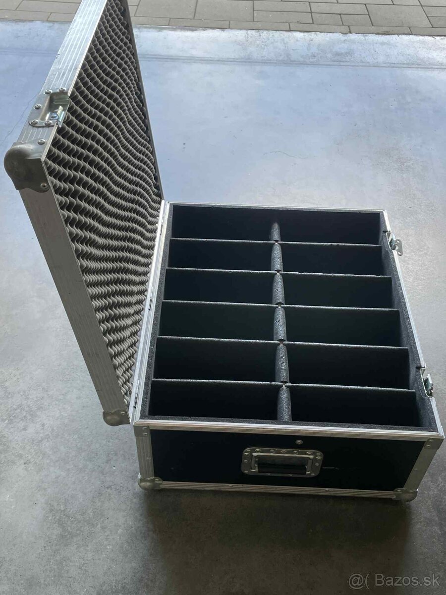 Case na 12ks Led par prepravný kufor