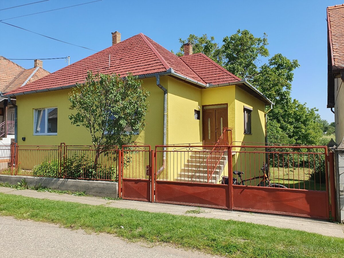 Kvalitný murovaný rodinný dom v okrese Levice