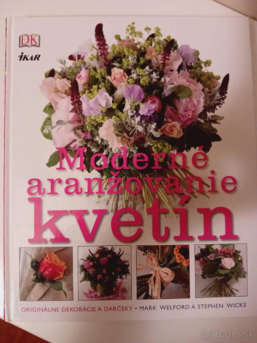Kniha Moderné aranžovanie kvetín