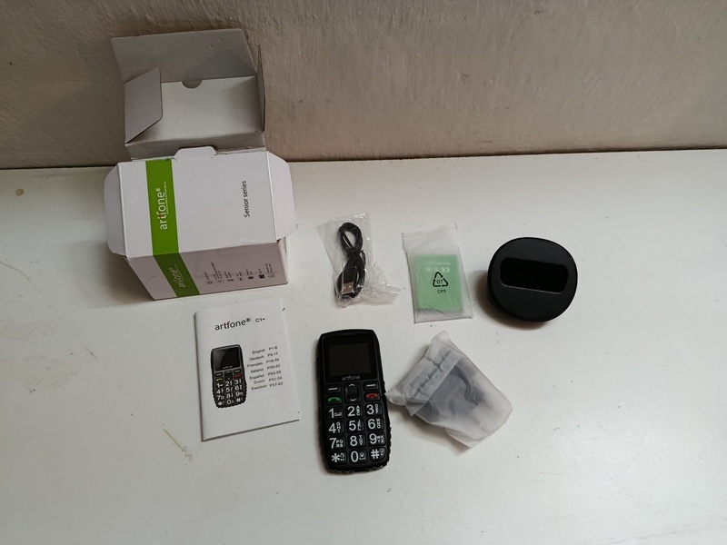 mobil pre seniorov artfone c1+ 30€
