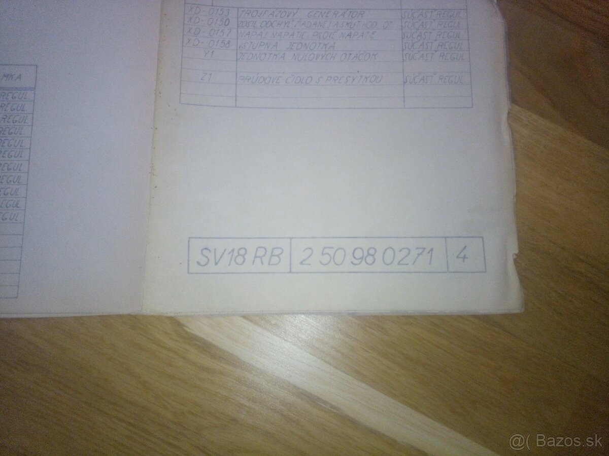 Dokumentácia sústruh SV 18 RB
