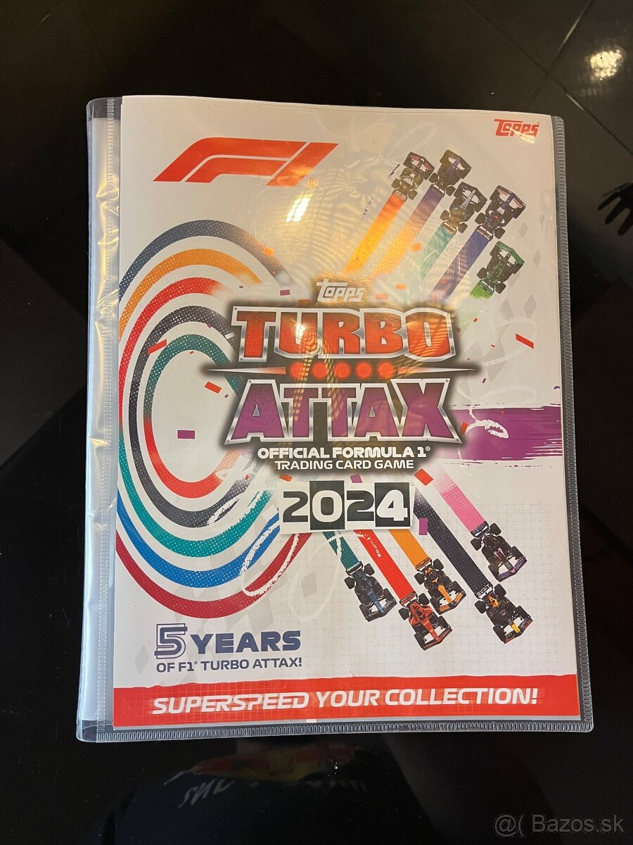 F1 kartičky Topps Turbo Attax 2024