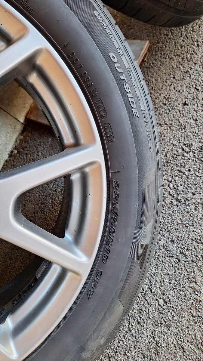 Letné Pneumatiky + disky r19