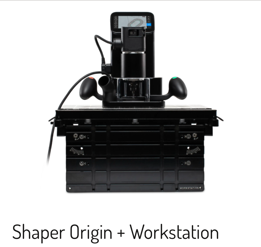 Shaper Origin + Workstation + collet kit