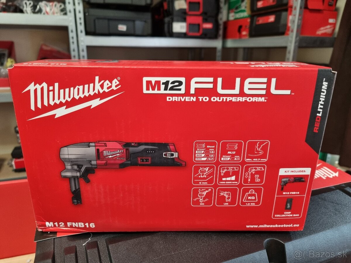Milwaukee M12 FNB16-0X