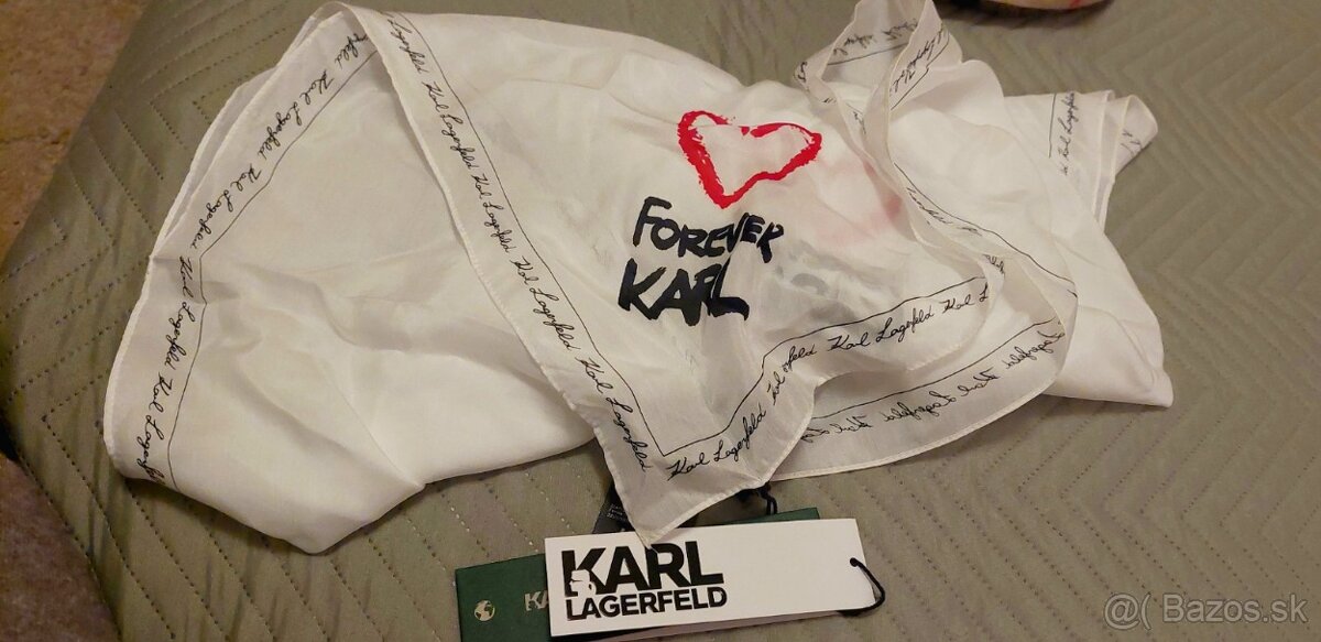 Karl Kagerfeld šatka, PC 105 eur