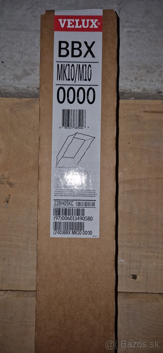 Velux BBX parozábrana
