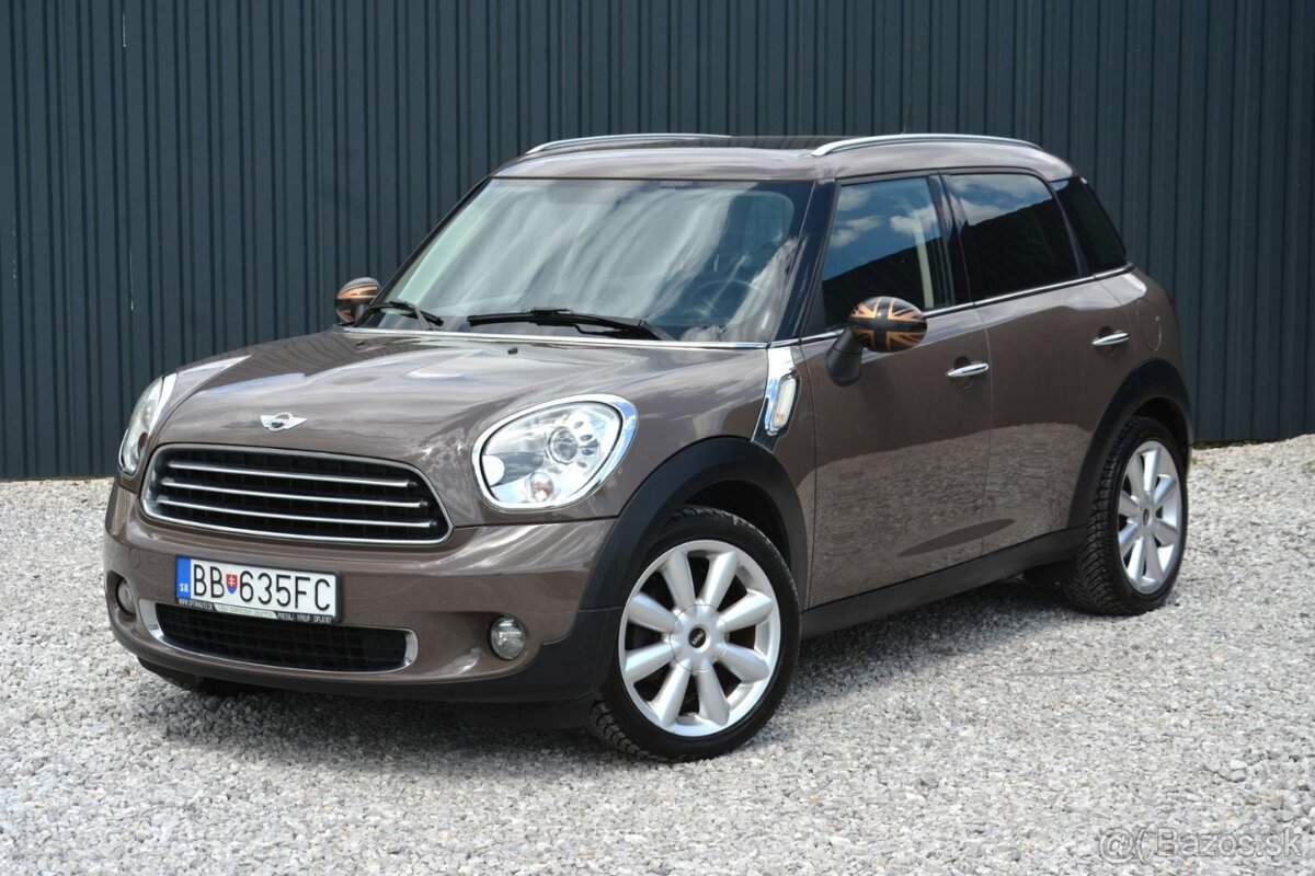 Mini Countryman 1.60 Koža, Panoráma, TOP výbava