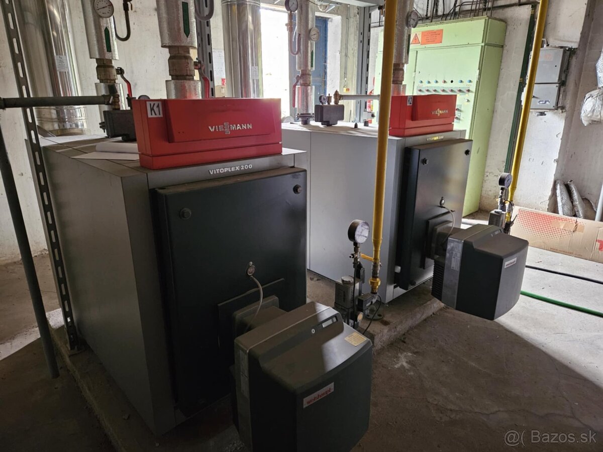 Kompletná kotolňa 2x viessmann vitoplex 200