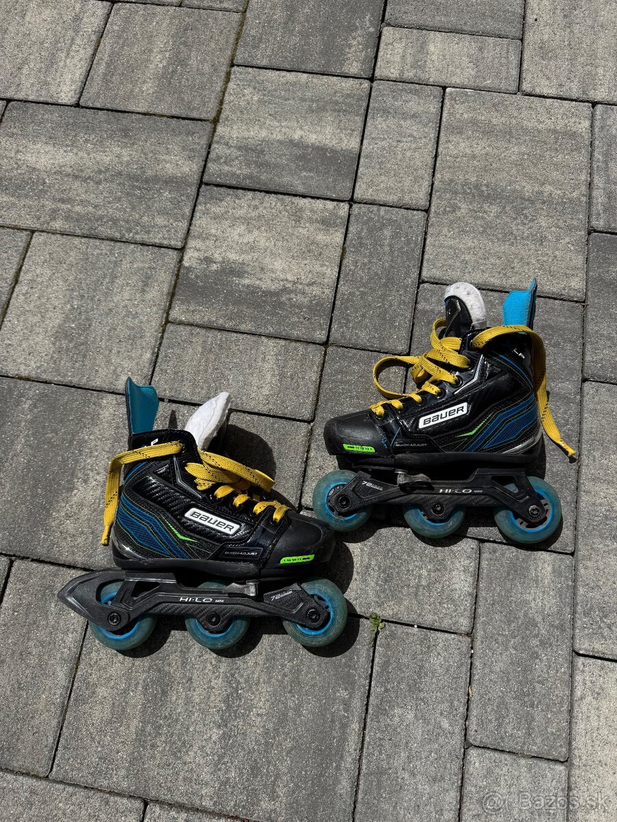Korčule na inline hokej Bauer XLP Quick-adjust