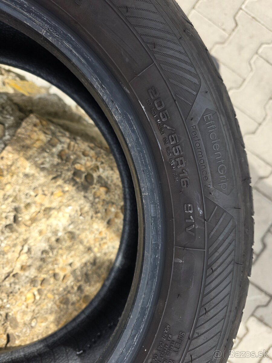205/55R16 letné pneumatiky Goodyear
