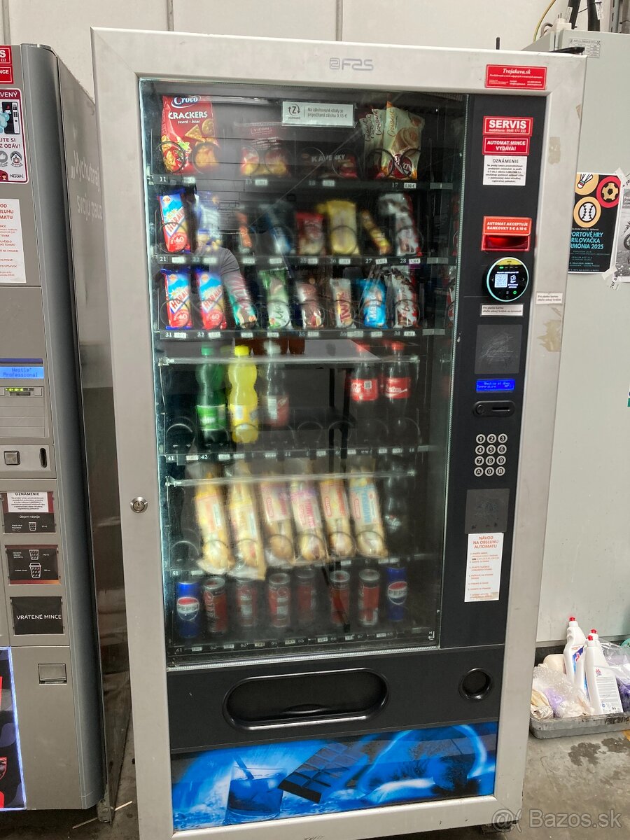 Predám tovarový automat so zárukou 6 mesiacov
